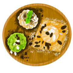 Honey Toast Ice Cream 