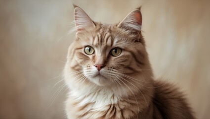 Portrait of a stunning young cat