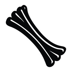 Obraz premium butcher element isolated lamb ribs on white background