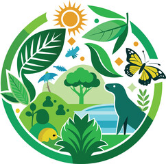 Eco Nature Green Planet Wildlife Seal
