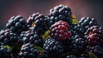Sweet Fresh Blackberries