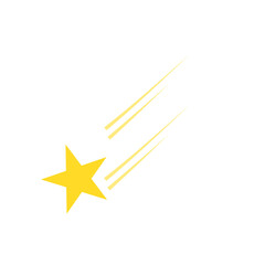 Falling Star Vector
