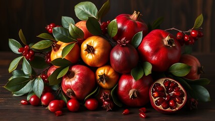 Bountiful Harvest: Fresh Fruits and Berries