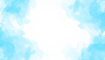 Obraz premium Calming blue abstract background digital art soft environment minimalist viewpoint tranquility concept for relaxation