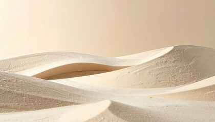 Exploring the undulating sand dunes desert landscape photography warm environment wide angle view serenity and solitude