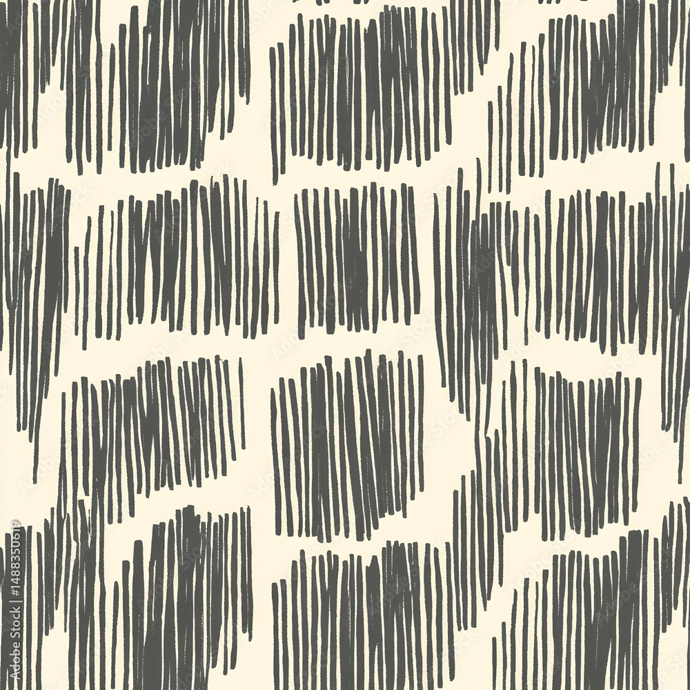 Canvas Prints abstract grayscale lines pattern background texture design for website, social media, or textile