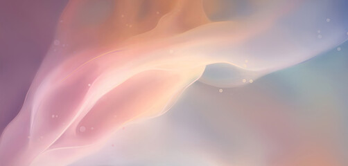 creative bright wallpaper flowing paint on a light background