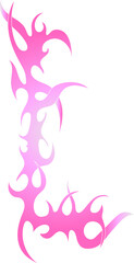 Tribal y2k shape
