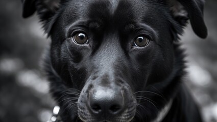 The Dark Canine. Zoomed In