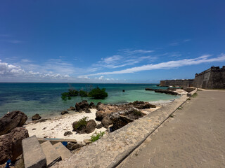 view of the coast of the mediterranean sea