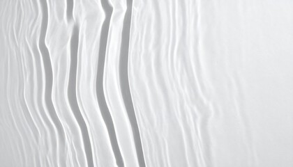 Obraz premium Fluid movement patterns abstract art white background visual design minimalist aesthetic contemporary concept