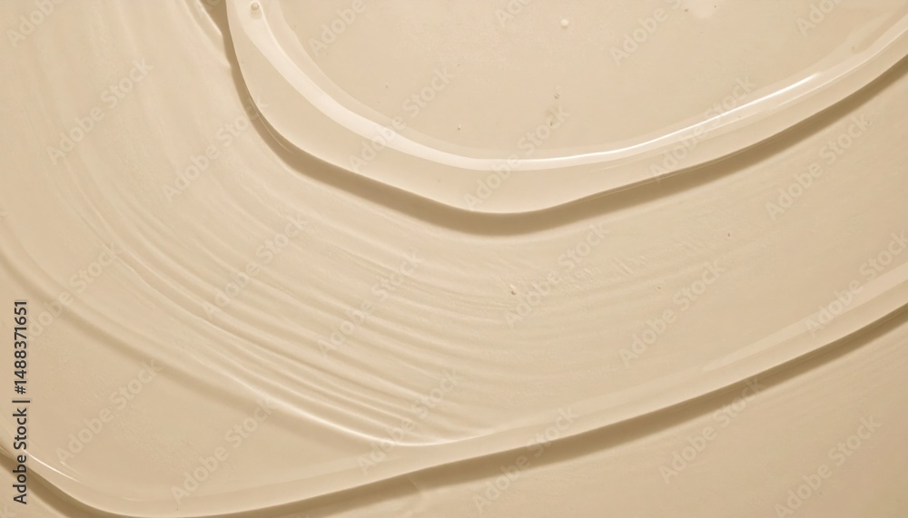 Poster applying smooth texture paint art studio visual content creative environment close-up view artistic 
