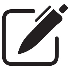 Edit icon vector. edit document sign and symbol. vector illustration eps 10