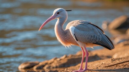 The river's marabou stork.
