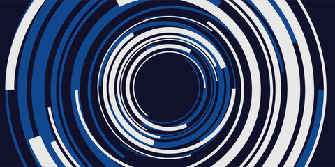 Circle white blue bright technology Hi-tech background. Abstract graphic digital future concept design. modern vector illustration.