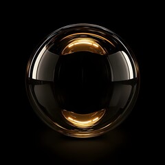 Textured three-dimensional ball for decoration