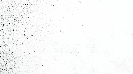 Black spray paint splatter on white background, ideal for design textures