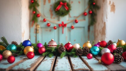 High Angle Objects for Christmas in July