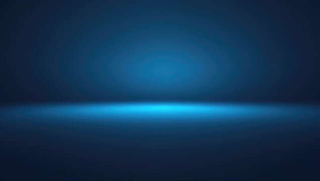 Abstract dark gradient background with blurry effects and studio light, minimalistic design