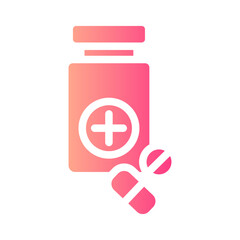 medicine gradient icon