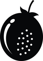 Pomegranate Silhouette
