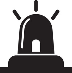 Obraz premium Flasher icon. Vector illustration