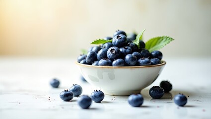 blueberries in a bowl