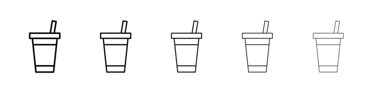 Swoosh Cup icon concept. graphic design, logo, Web, UI.