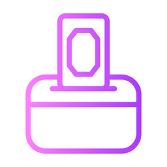 donation gradient icon