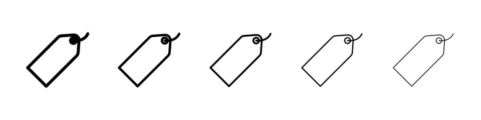 Price tag icon concept. graphic design, logo, Web, UI.