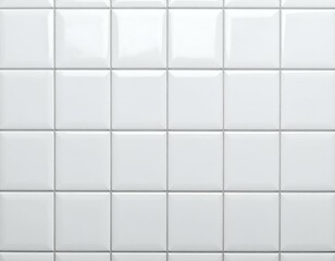 Seamless white square tiles background texture. Ideal for website banners, design projects, and more.