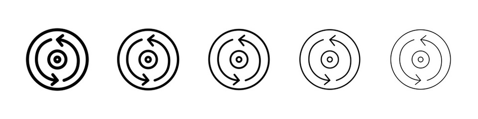 Consistency icon concept. graphic design, logo, Web, UI.