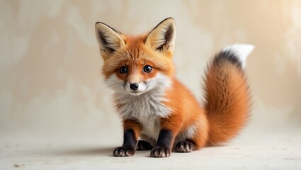 Red fox cub