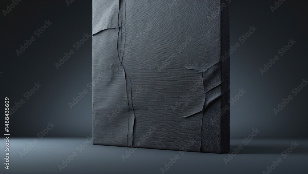 Poster dark backdrop with a canvas texture background