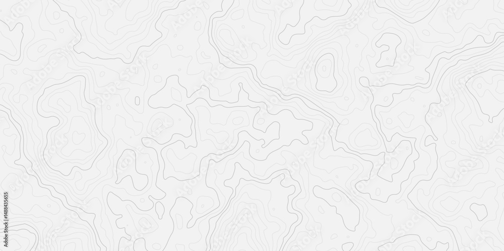 Poster abstract topographic contour map on white background concept. topo map with elevation. contour map. 