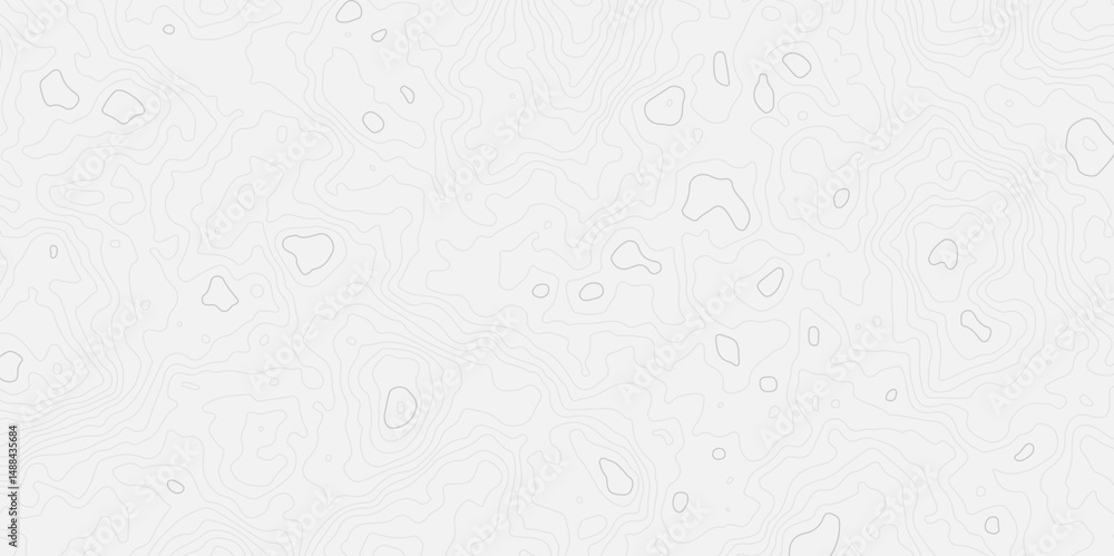 Poster abstract topographic contour map on white background concept. topo map with elevation. contour map. 