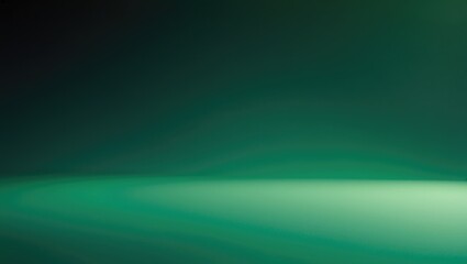 Obraz premium Wide banner with a dark green gradient background, illuminated spot, and grainy noise texture.