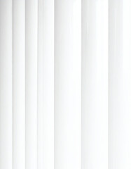 Fototapeta premium Minimalist white vertical lines create a sense of calm and simplicity, emphasizing the beauty of clean design and light