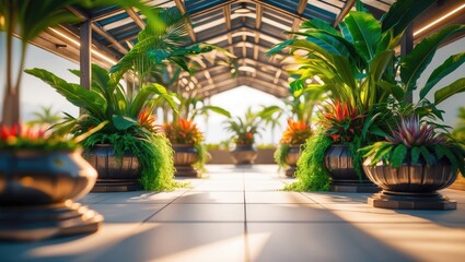 Fototapeta premium The Tropics Indoors