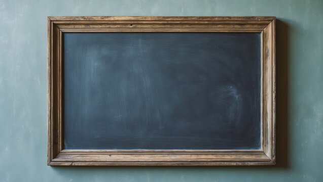 Classic chalkboard with space for your message