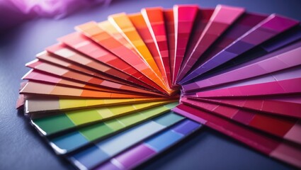 Obraz premium Paint Color Reference Chart