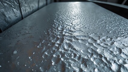 Abstract zinc and galvanized metal sheet with grunge texture