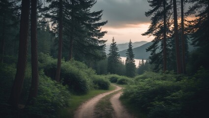 Enjoying Vacation in Forests, Shorelines, and Mountain Vistas