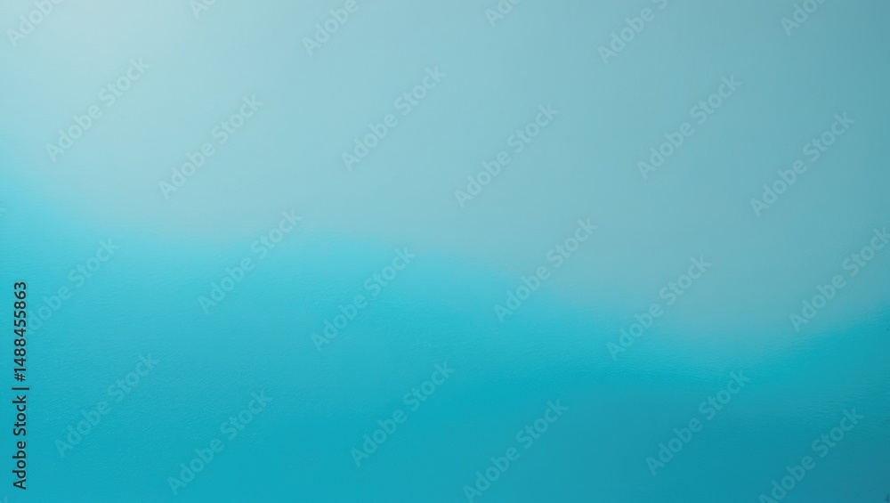 Aufkleber light blue gradient paint on blank paper texture background in minimal style