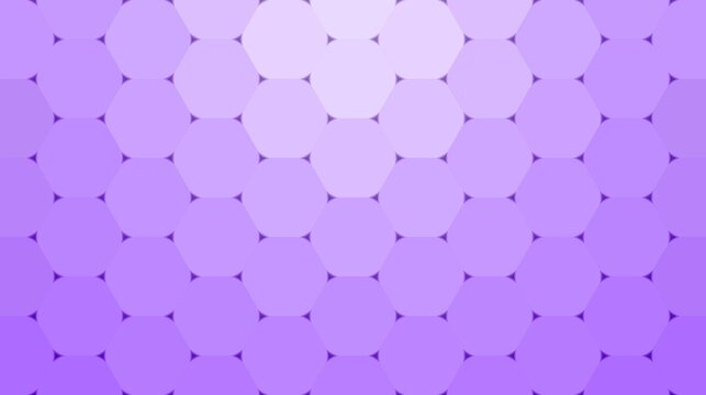 Hexagonal mosaic minimal geometric background. Violet color. Lilac color. Macro.