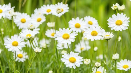 A Field of Daisies: Serenity in a Summer Meadow
