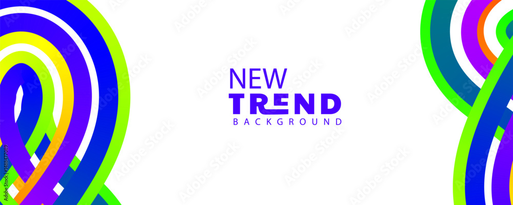 Poster abstract design background, abstract orange and red gradient geometric shape circle background. mode