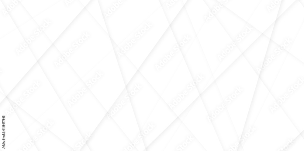 Poster abstract background with white paper texture design modern and geometric design. with geometric shap