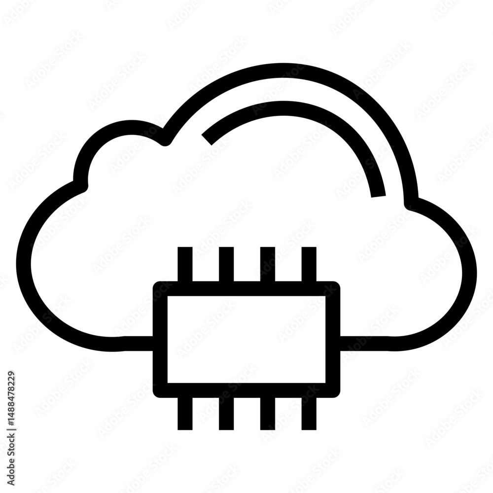 Poster firmware vector icon