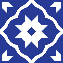 A bright blue Star of David vector illustration, a glossy symbol of Jewish faith and culture